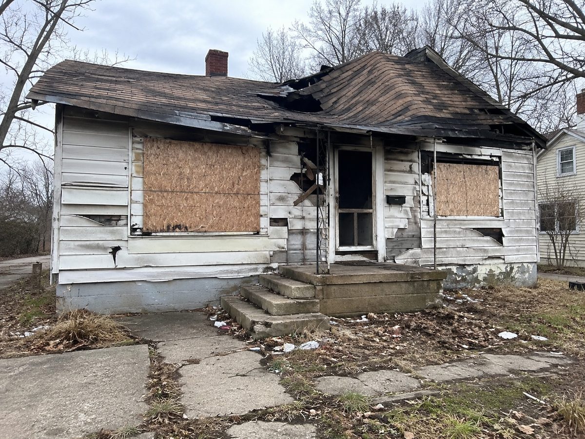 Maison achetée à Longueuil endommagée par un incendie